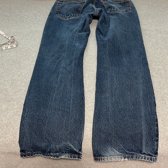 Levis 517 Mens Jeans Size 34 Cowboy Bootcut Retro Biker - Picture 7 of 9